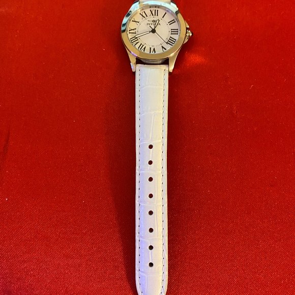 Invicta Women`s Angel Leather Band Watch - Picture 4 of 6